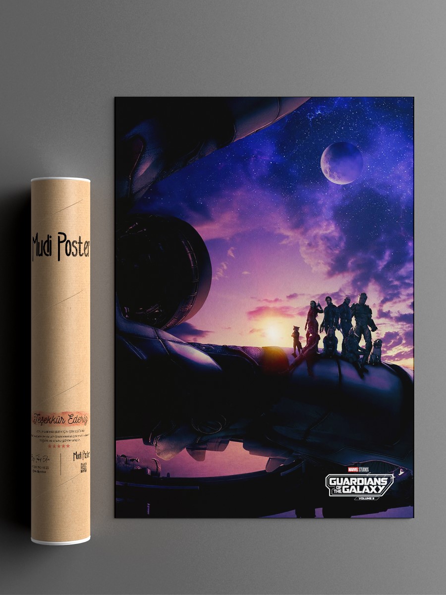 Guardians of the Galaxy Poster, Çerçevesiz Tv Film Poster
