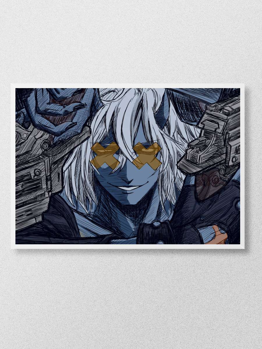 Guilty Gear S Anime Poster Çerçevesiz Yüksek Kalite Anime Duvar Poster