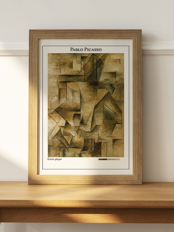 Pablo Picasso Guitar player Poster - En İyi Fiyatlarla