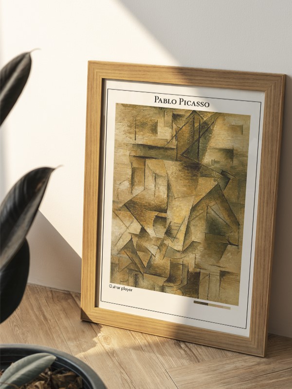 Pablo Picasso Guitar player Poster