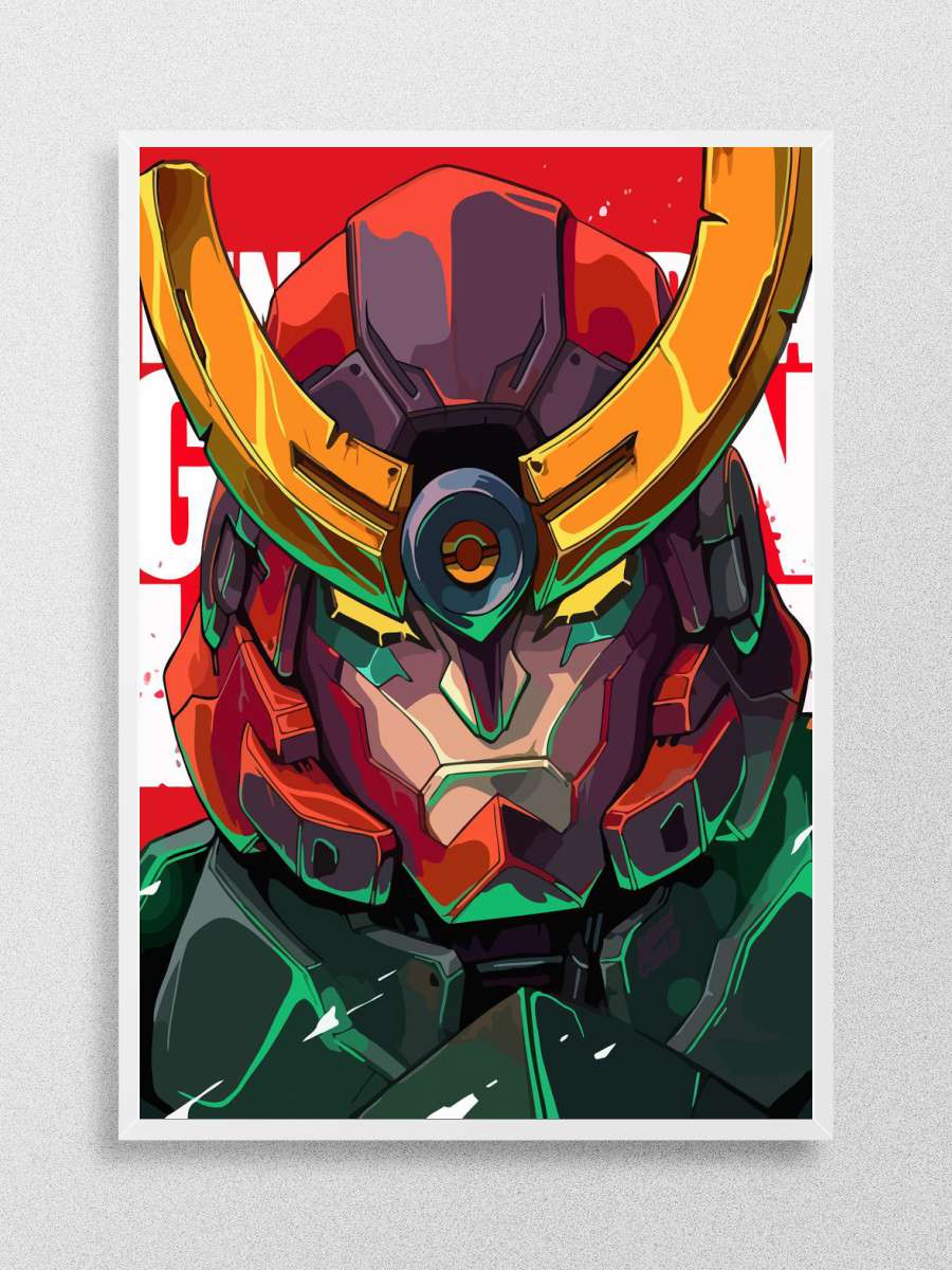 Gurren Lagann Art Anime Poster Çerçevesiz Yüksek Kalite Anime Duvar Poster