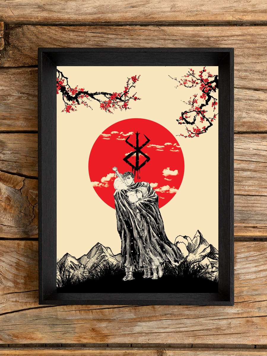 Guts and Casca Anime Poster Çerçevesiz Yüksek Kalite Anime Duvar Poster