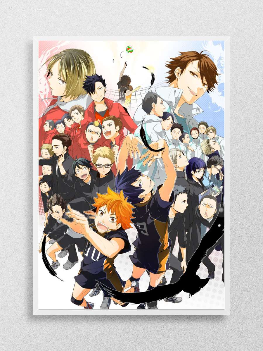 haikyuu Anime Poster Çerçevesiz Yüksek Kalite Anime Duvar Poster