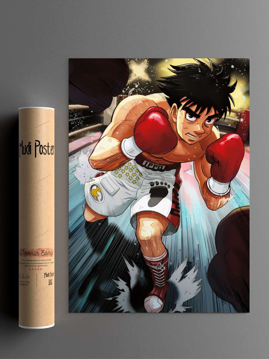 Hajime no Ippo Anime Poster Çerçevesiz Yüksek Kalite Anime Duvar Poster