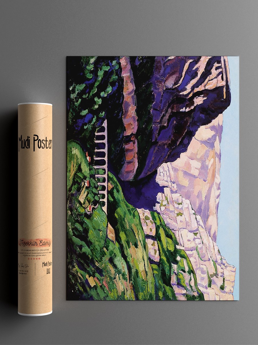 Hartley Maritime Alps Tablo Sanatsal Ünlü Ressam Poster Çerçevesiz Yüksek Kalite Poster