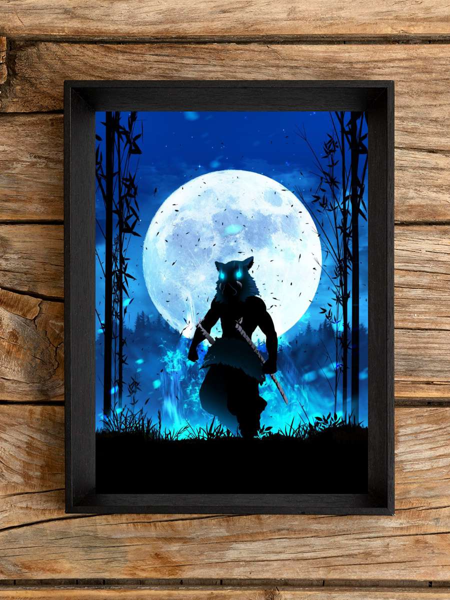 Hashibira Inosuke Anime Poster Çerçevesiz Yüksek Kalite Anime Duvar Poster