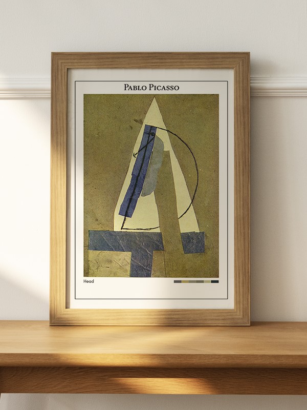 Pablo Picasso Head Poster - En İyi Fiyatlarla