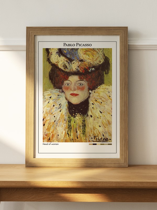 Pablo Picasso Head of woman Poster - En İyi Fiyatlarla