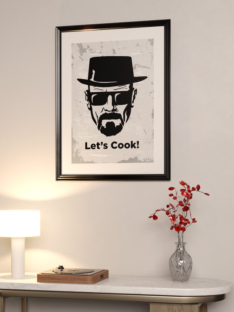 Heisenberg Lets cook  Poster, Çerçevesiz Tv Film Poster