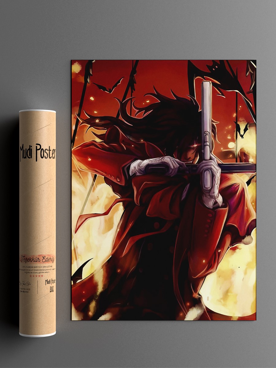 Hellsing Poster, Çerçevesiz Tv Film Poster