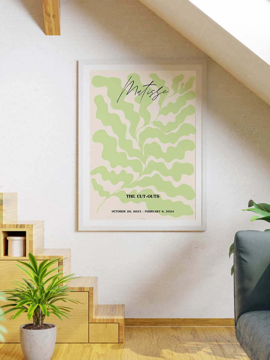 Henry Matisse Çiçek Poster Modern Duvar Tablosu Çerçevesiz Poster Salon, Mutfak Ve Ofis Duvar Dekoru