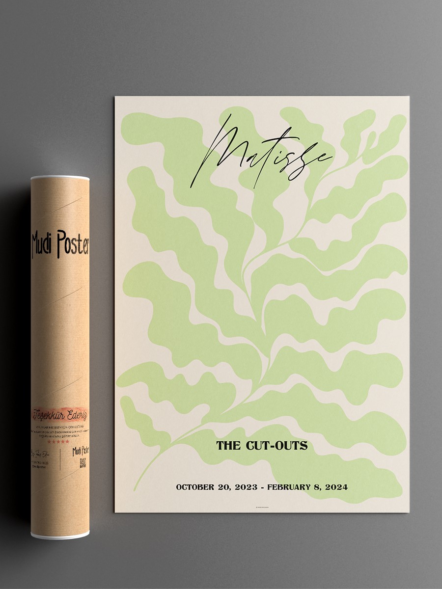 Henry Matisse Çiçek Poster Modern Duvar Tablosu Çerçevesiz Poster Salon, Mutfak Ve Ofis Duvar Dekoru