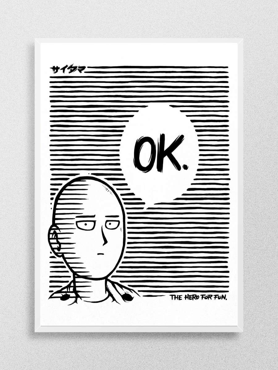 Hero for Fun Anime Poster Çerçevesiz Yüksek Kalite Anime Duvar Poster