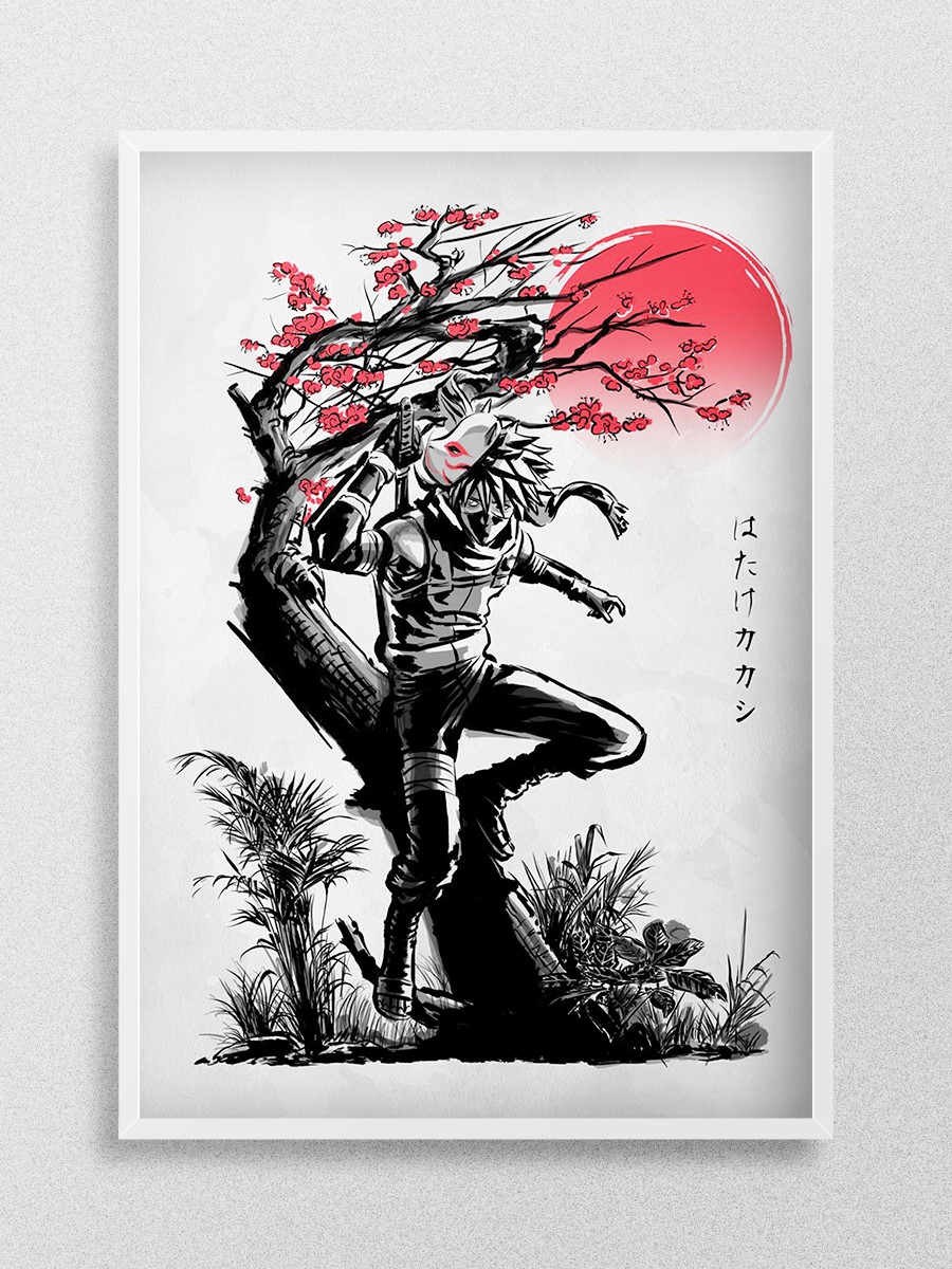 Hero of the Sharingan Anime Poster Çerçevesiz Yüksek Kalite Anime Duvar Poster