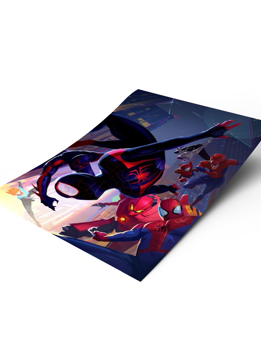 Heroes of the Spider-verse Poster, Çerçevesiz Tv Film Poster