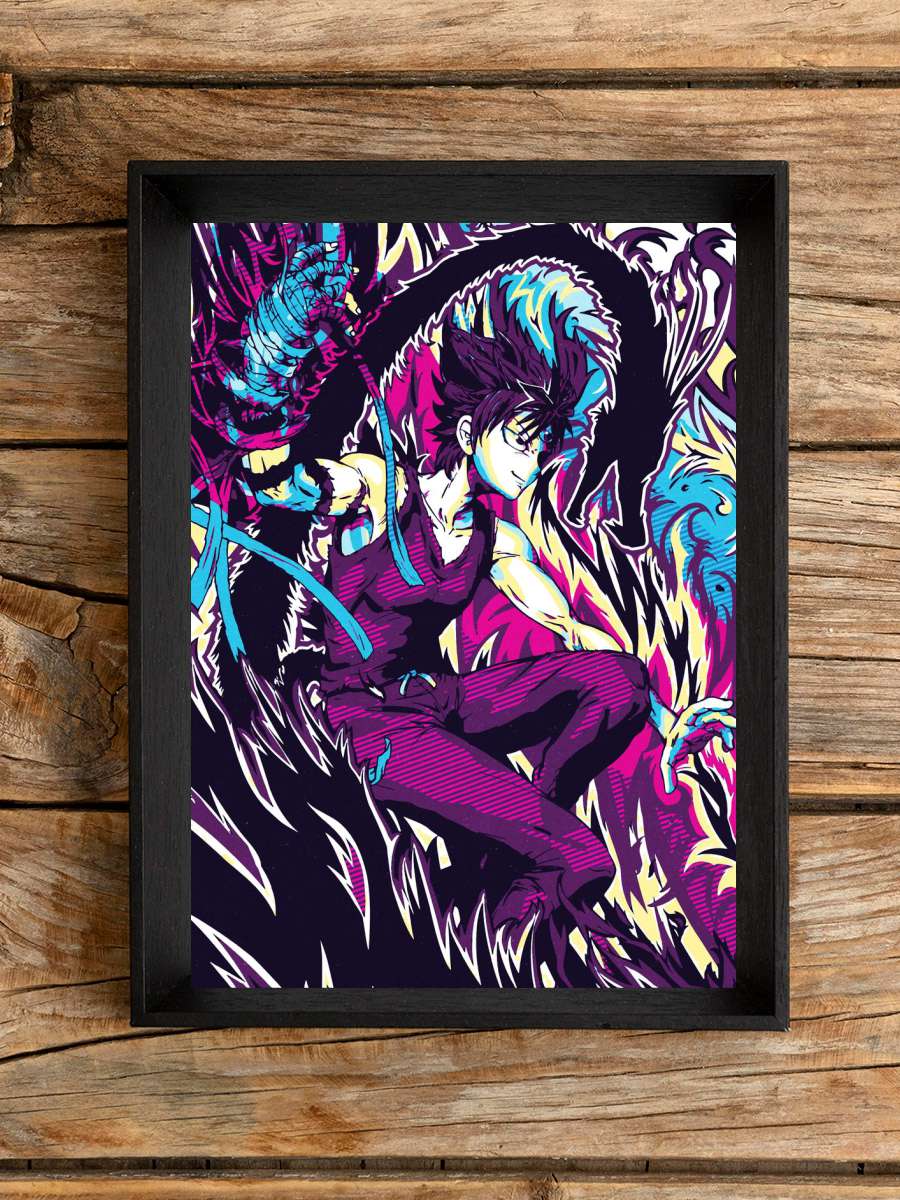 Hiei Yu Yu Hakusho Anime Poster Çerçevesiz Yüksek Kalite Anime Duvar Poster