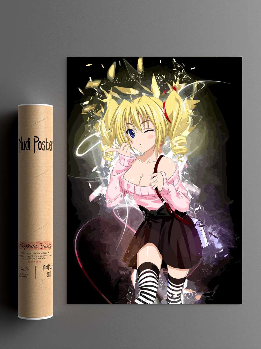 High School DxD Anime Poster Çerçevesiz Yüksek Kalite Anime Duvar Poster