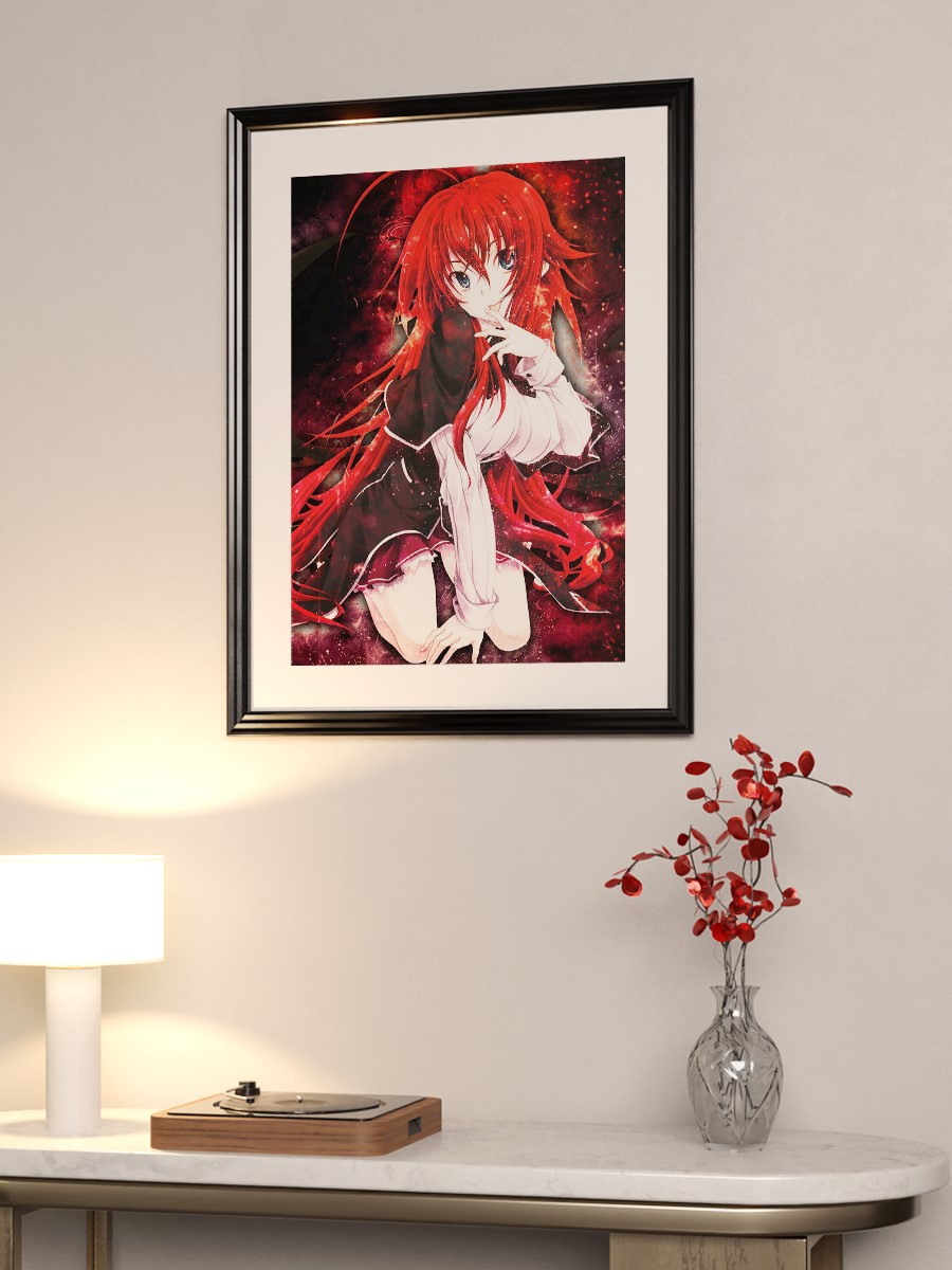 High School DxD Anime Poster Çerçevesiz Yüksek Kalite Anime Duvar Poster