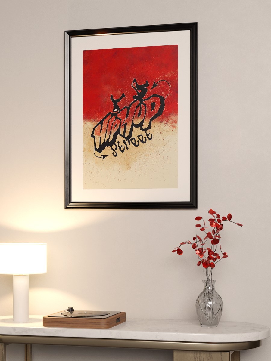 Hiphop Poster, Çerçevesiz Tv Film Poster