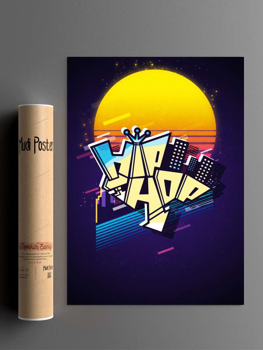 Hiphop Anime Poster Çerçevesiz Yüksek Kalite Anime Duvar Poster