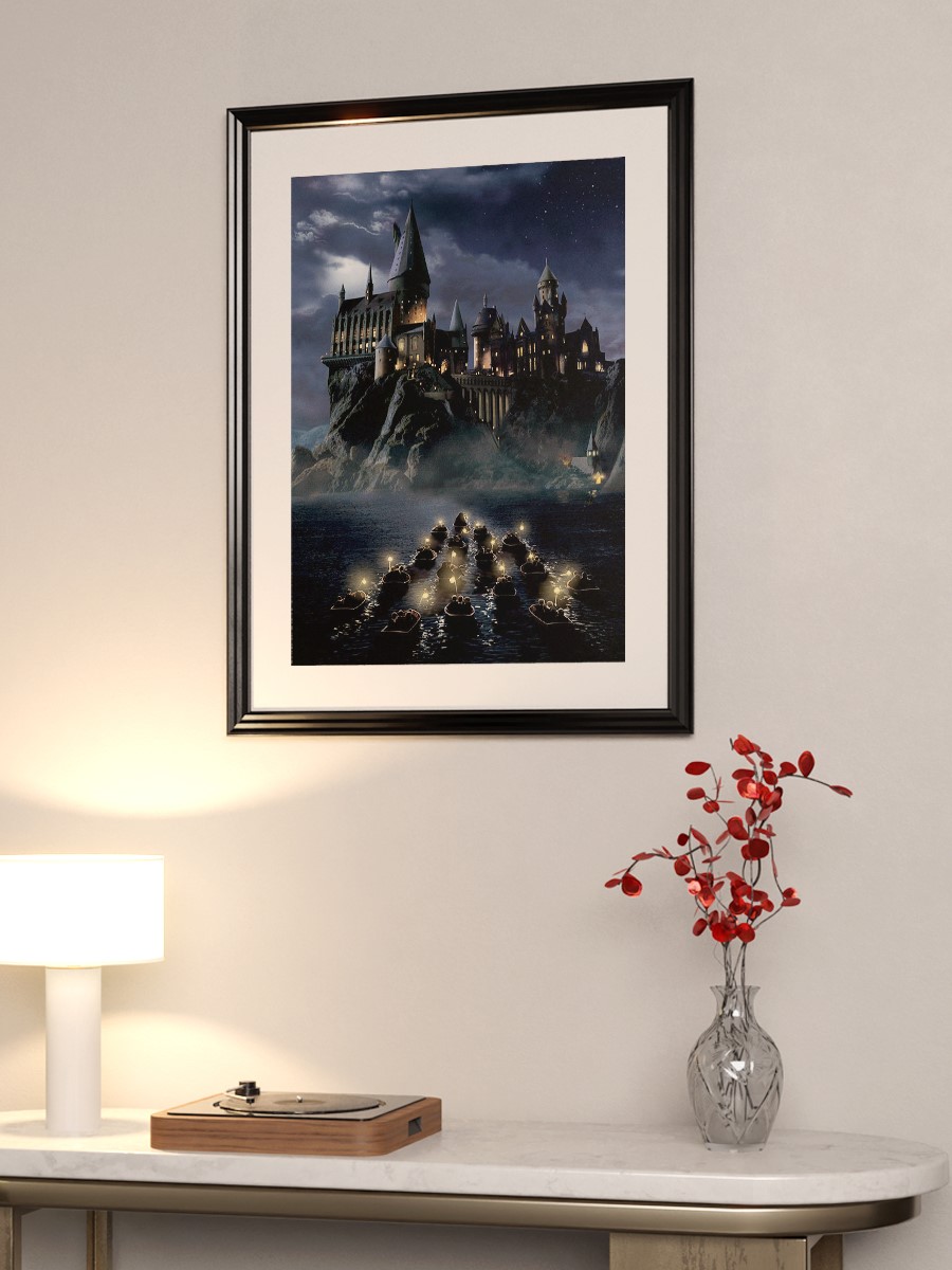 Hogwarts boats Poster, Çerçevesiz Tv Film Poster