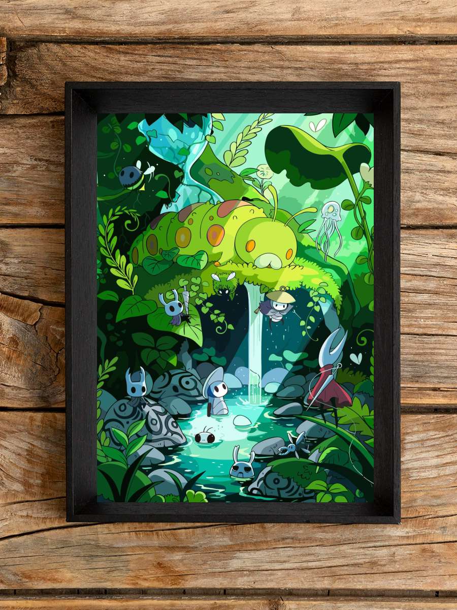 Hollow Knight Anime Poster Çerçevesiz Yüksek Kalite Anime Duvar Poster