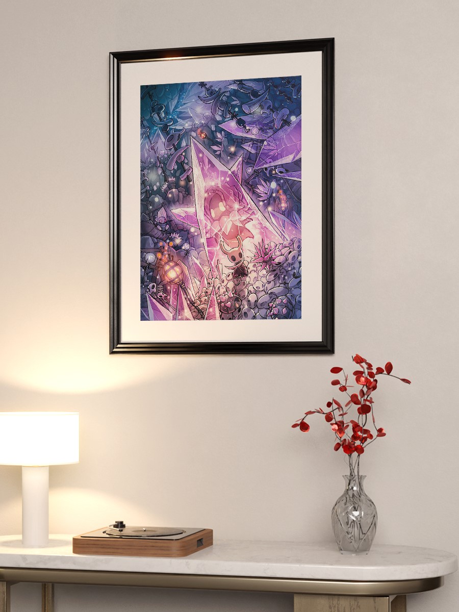 Hollow Knight Anime Poster Çerçevesiz Yüksek Kalite Anime Duvar Poster