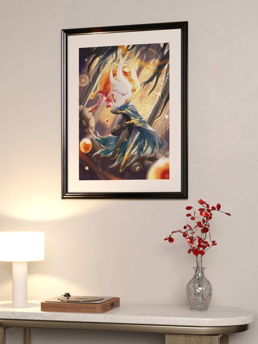 Hollow Knight Anime Poster Çerçevesiz Yüksek Kalite Anime Duvar Poster