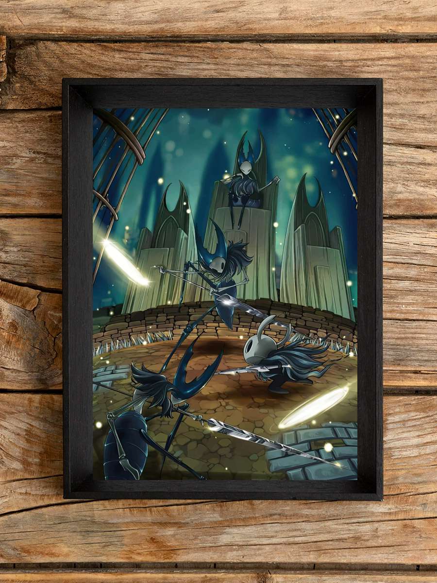 Hollow Knight Anime Poster Çerçevesiz Yüksek Kalite Anime Duvar Poster