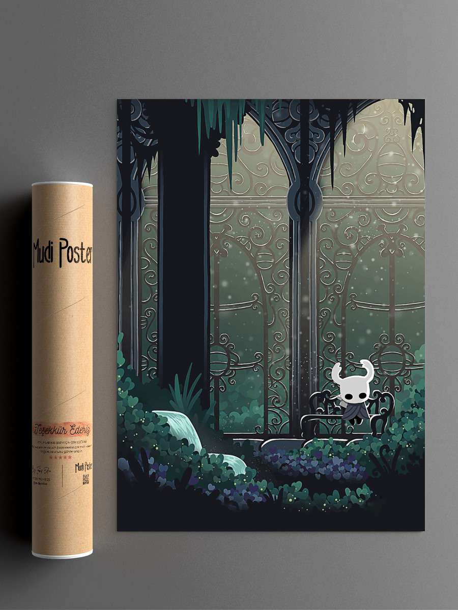 hollow knight Anime Poster Çerçevesiz Yüksek Kalite Anime Duvar Poster