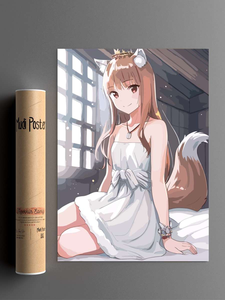 Holo Spice and Wolf Anime Poster Çerçevesiz Yüksek Kalite Anime Duvar Poster