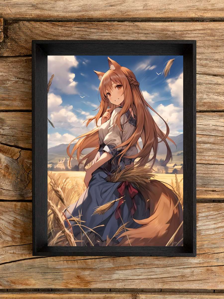 Holo Spice Wolf Anime Girl Anime Poster Çerçevesiz Yüksek Kalite Anime Duvar Poster