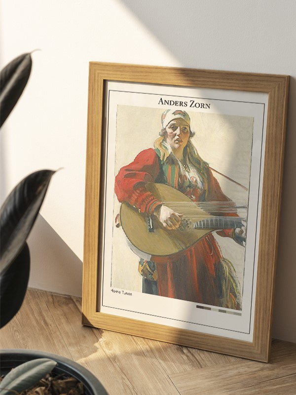 Anders Zorn Home Tunes Poster
