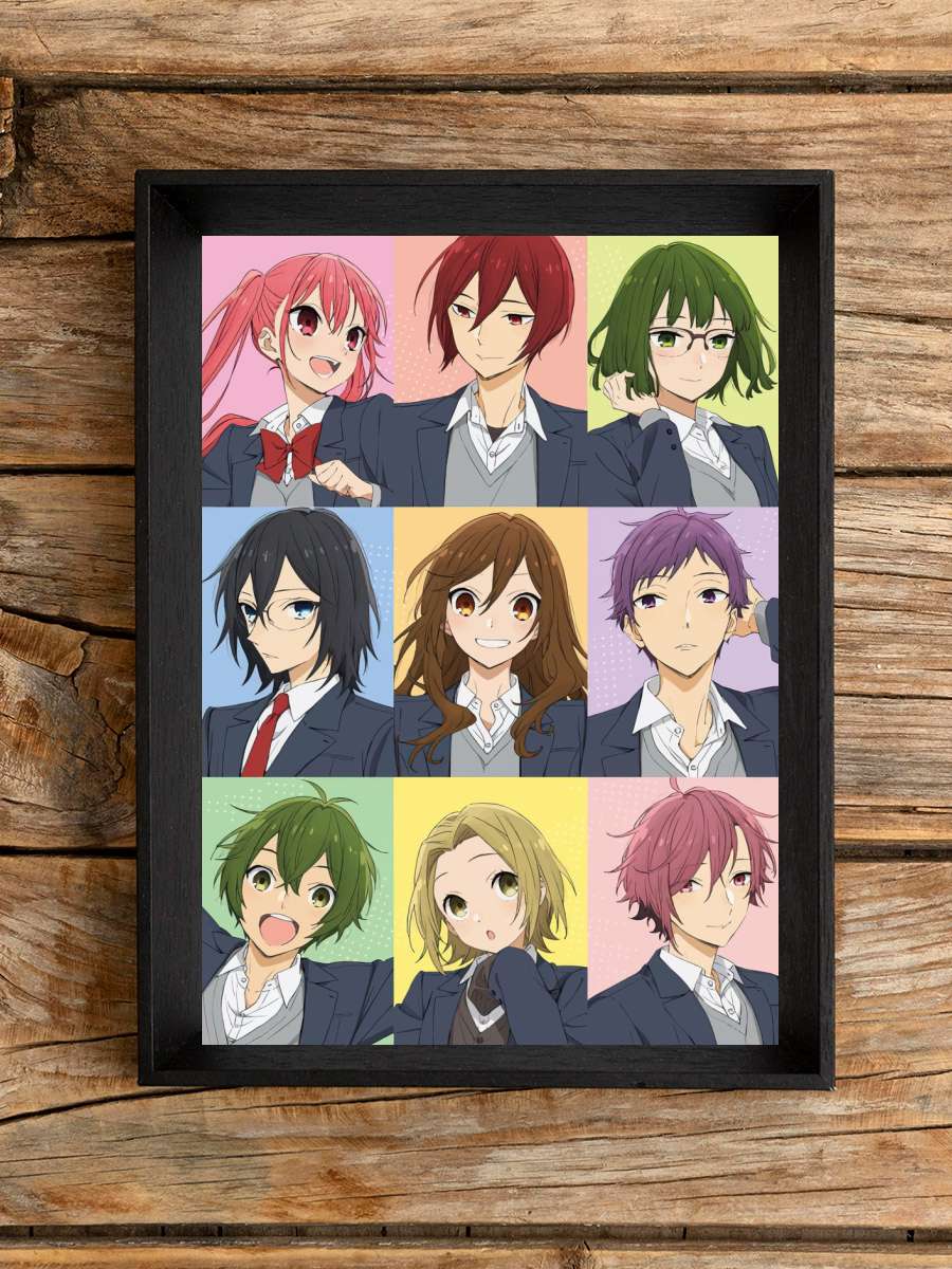 Horimiya Anime Poster Çerçevesiz Yüksek Kalite Anime Duvar Poster