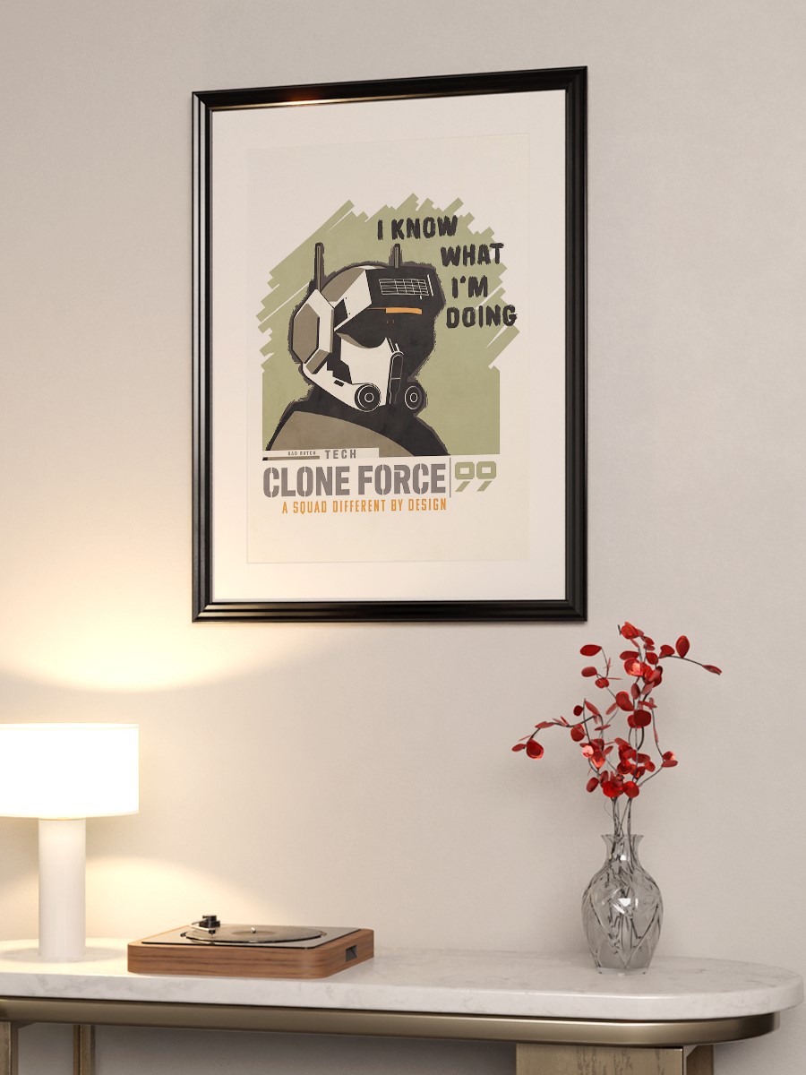 I know what I'm doing Poster, Çerçevesiz Tv Film Poster