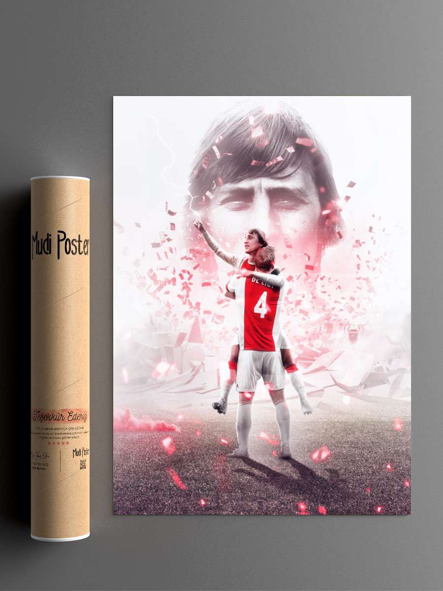 Iconic Duo Futbol Poster Çerçevesiz Yüksek Kalite Futbolcu Duvar Poster
