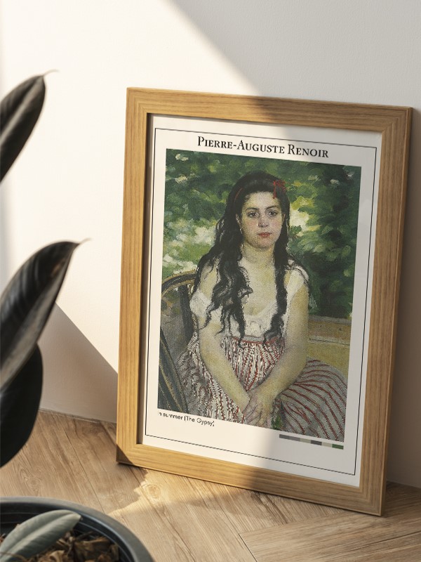 Pierre-Auguste Renoir In summer (The Gypsy) Poster