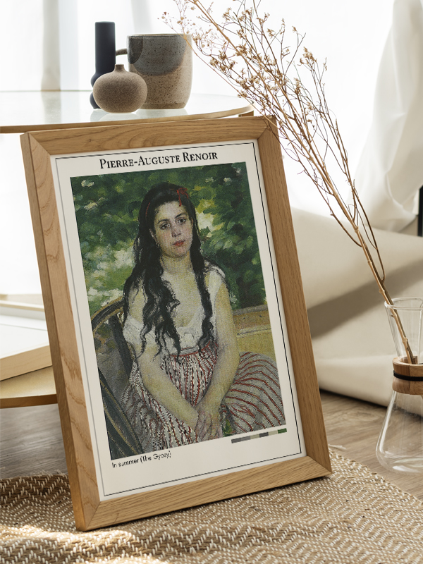 Pierre-Auguste Renoir In summer (The Gypsy) Poster