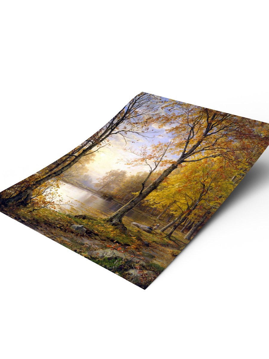 Indian Summer Tablo Sanatsal Ünlü Ressam Poster Çerçevesiz Yüksek Kalite Poster