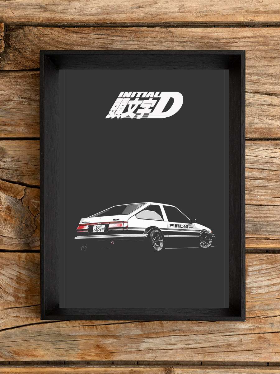 initial d Anime Poster Çerçevesiz Yüksek Kalite Anime Duvar Poster