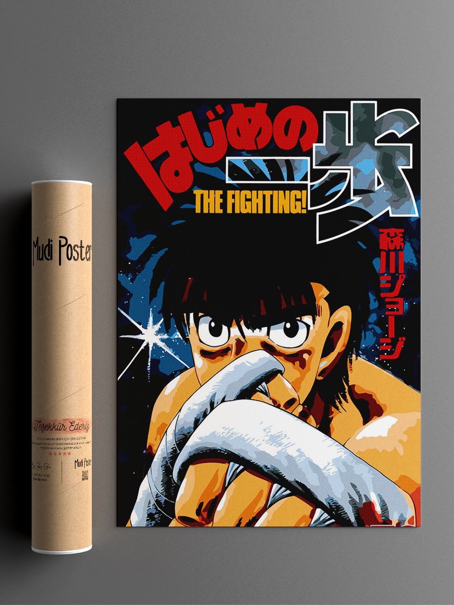 Ippo Makunouchi Anime Poster Çerçevesiz Yüksek Kalite Anime Duvar Poster