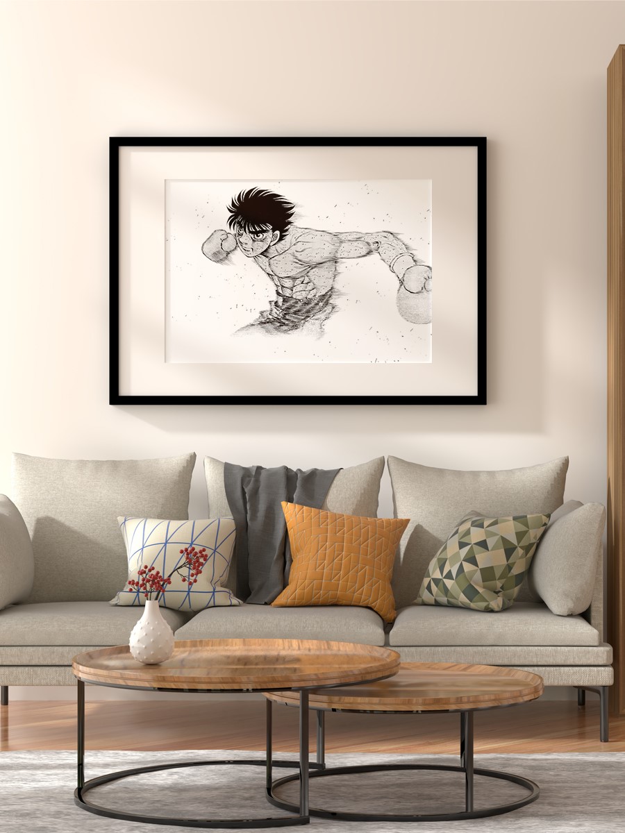 Ippo Manga Page 3 Anime Poster Çerçevesiz Yüksek Kalite Anime Duvar Poster