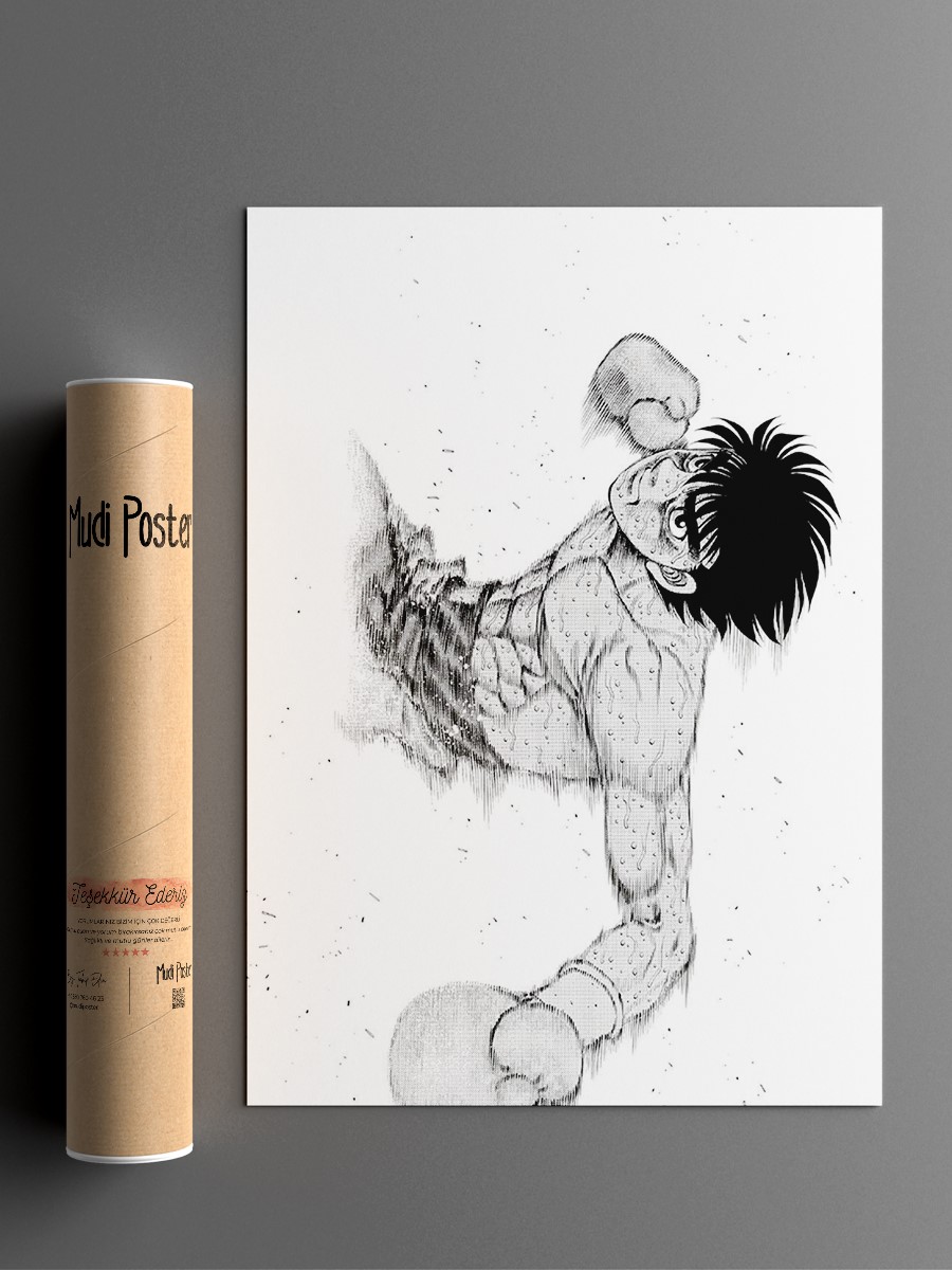 Ippo Manga Page 3 Anime Poster Çerçevesiz Yüksek Kalite Anime Duvar Poster