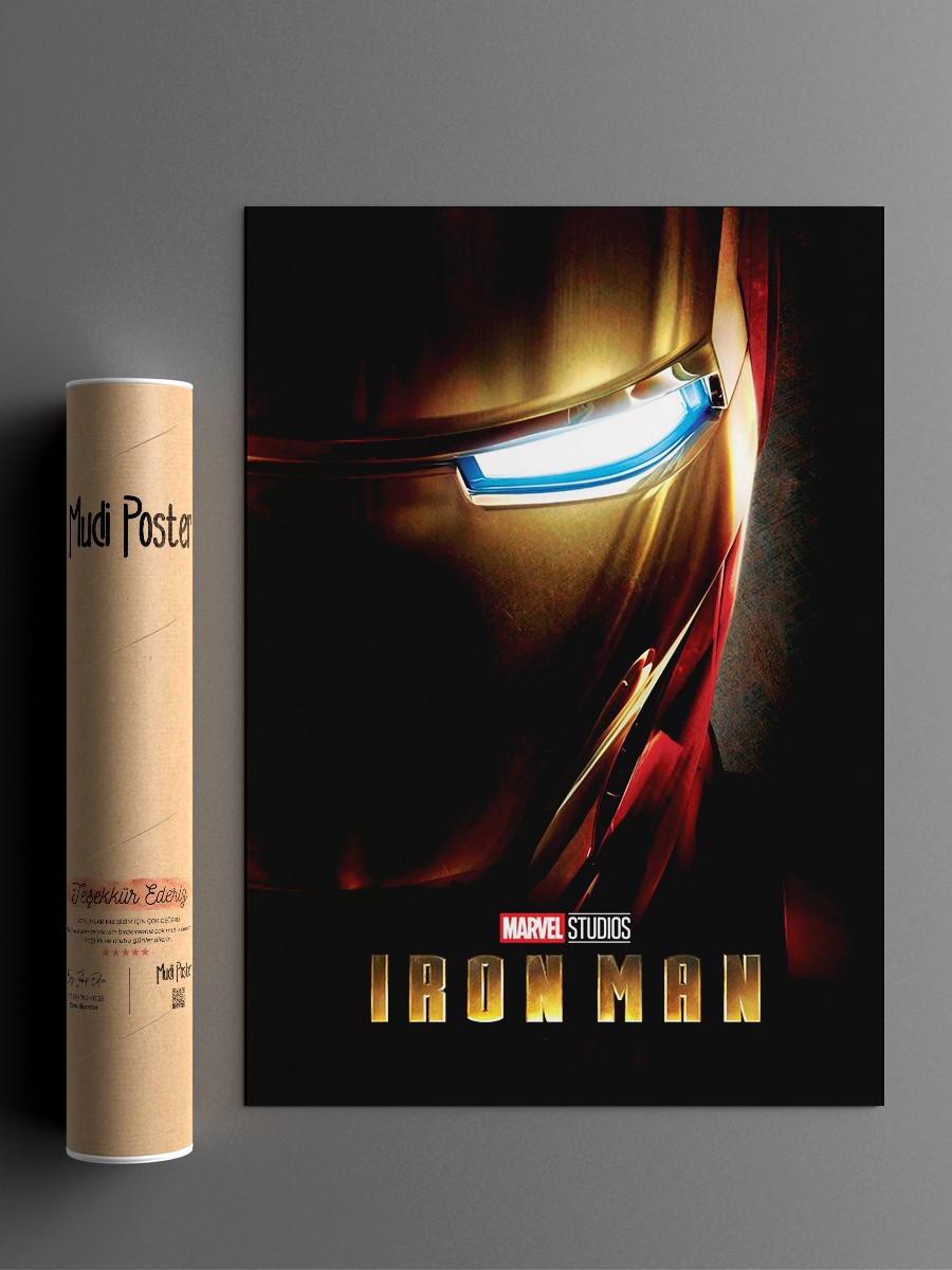 Iron Man Poster, Çerçevesiz Tv Film Poster