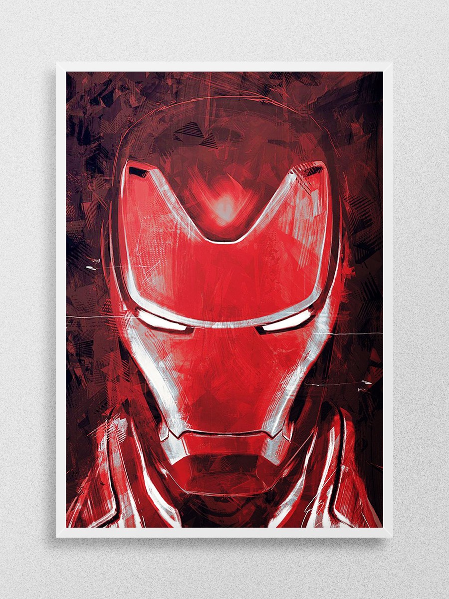 Iron Man Poster, Çerçevesiz Tv Film Poster