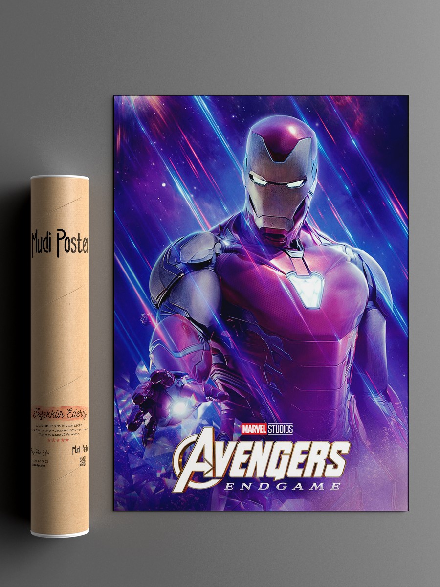 Iron Man Poster, Çerçevesiz Tv Film Poster