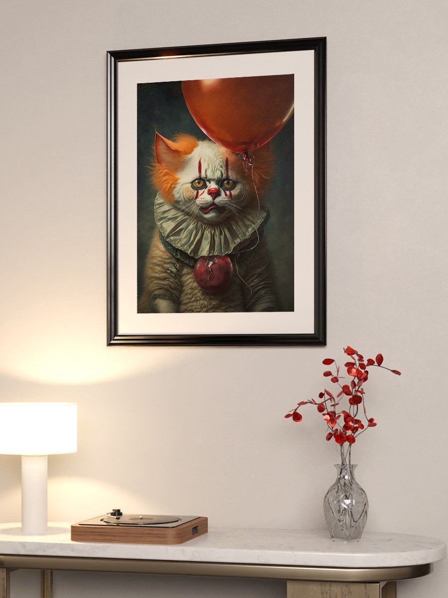 IT the Cat Poster, Çerçevesiz Tv Film Poster