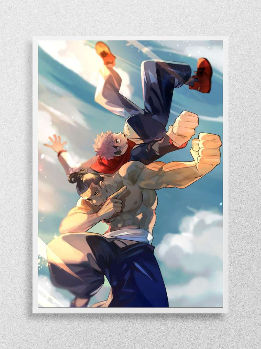 Itadori Jujutsu Kaisen Anime Poster Çerçevesiz Yüksek Kalite Anime Duvar Poster