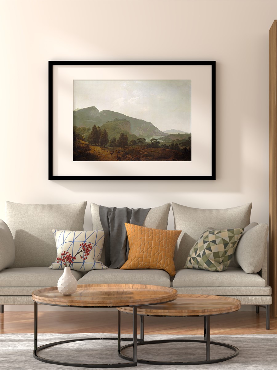 Italian Landscape Tablo Sanatsal Ünlü Ressam Poster Çerçevesiz Yüksek Kalite Poster