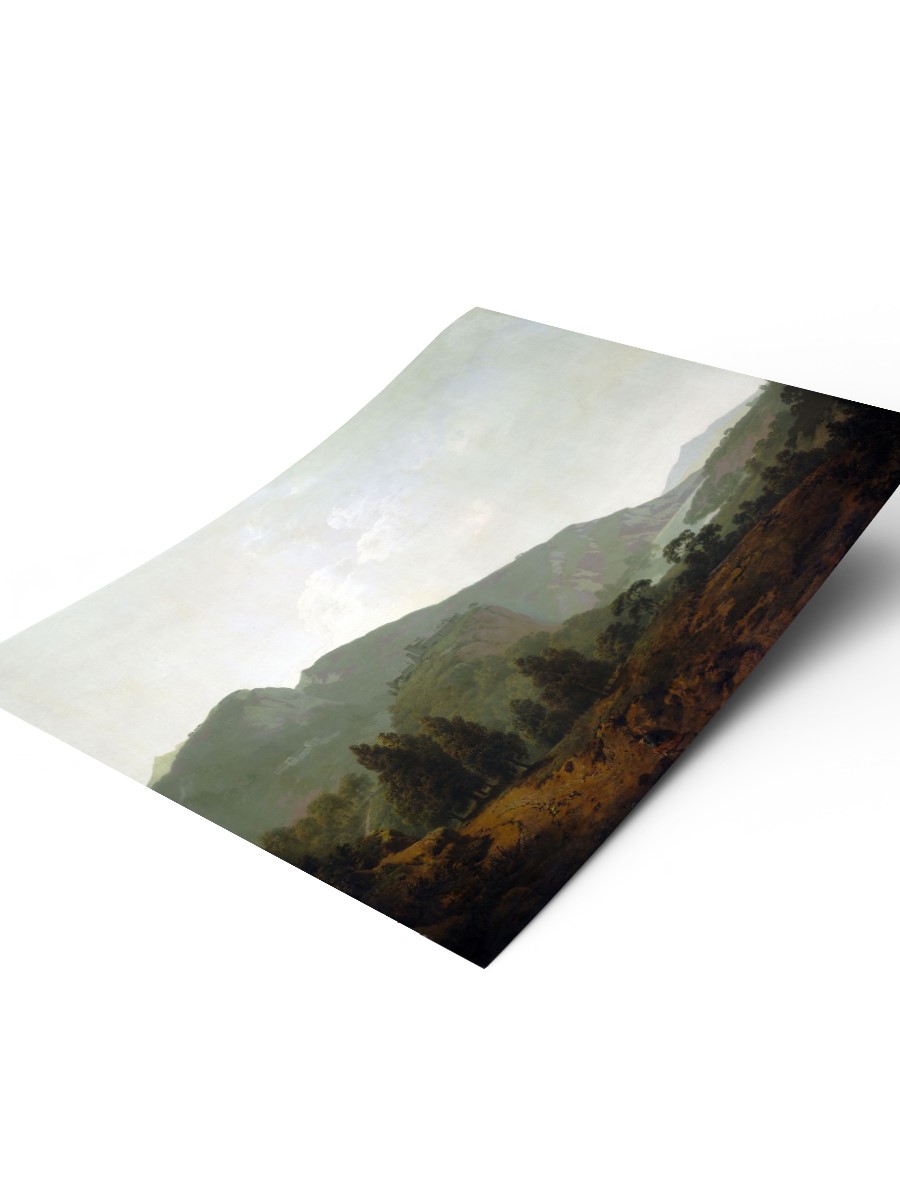 Italian Landscape Tablo Sanatsal Ünlü Ressam Poster Çerçevesiz Yüksek Kalite Poster
